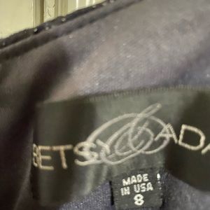 Betsy Adam Shimmer Dress